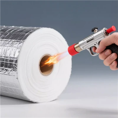 Koce izolacyjne z aerożelu z folią aluminiową